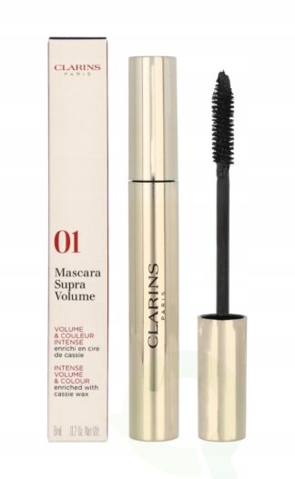 Clarins Supra Volume Mascara 01 Intense Black 8ml tusz do rzęs