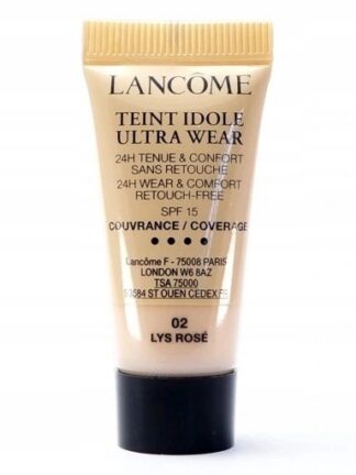 Lancome teint idole ultra wear podkład 02 Lys Rose 5ml