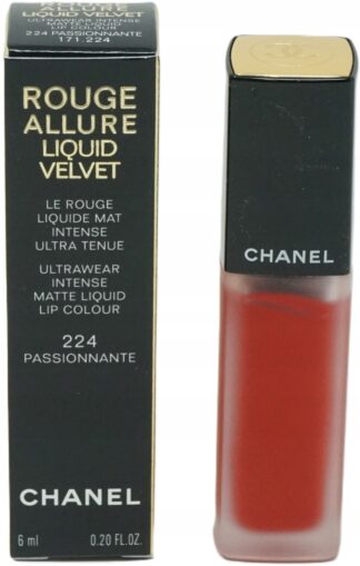 Chanel Rouge Allure Liquid Velvet Pomadka 224 Passionnante