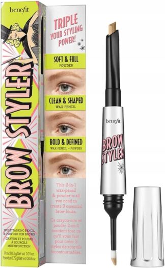 BENEFIT Brow Styler Kredka Puder 2w1 Do Brwi 1
