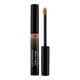 Sephora Clear & Correct Korektor z aplikatorem kryjący 30 Sand
