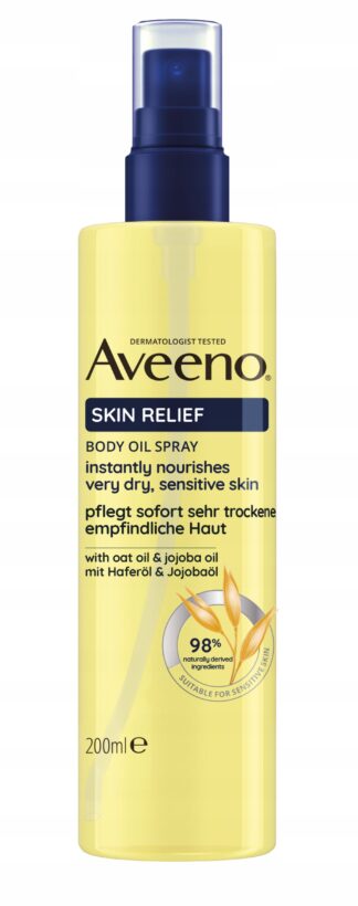 Aveeno Skin Relief Body Oil Spray olejek do ciała 200 ml