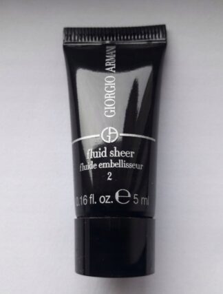 Giorgio Armani Fluid Sheer rozświetlacz w płynie kolor 2