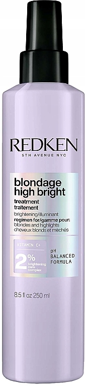 Redken Blondage High Bright Treatment Odżywka do włosów 250ml