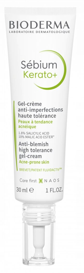 BIODERMA Sebium Kerato+ Gel Cream Krem PRZECIWTRĄDZIKOWY 30ml