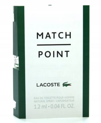 Lacoste Match Point Edt 1,2ml