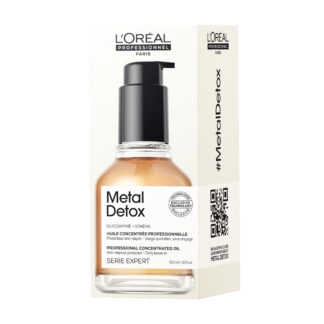 Loreal Metal Detox Proffesional Oil olejek do wlosow 50ml