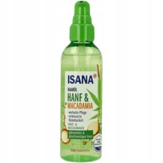 Isana Konopie i Makadamia Olejek do włosów 100ml