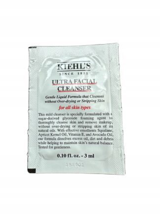 Kiehl's Ultra facial cleanser zel do mycia twarzy 3ml